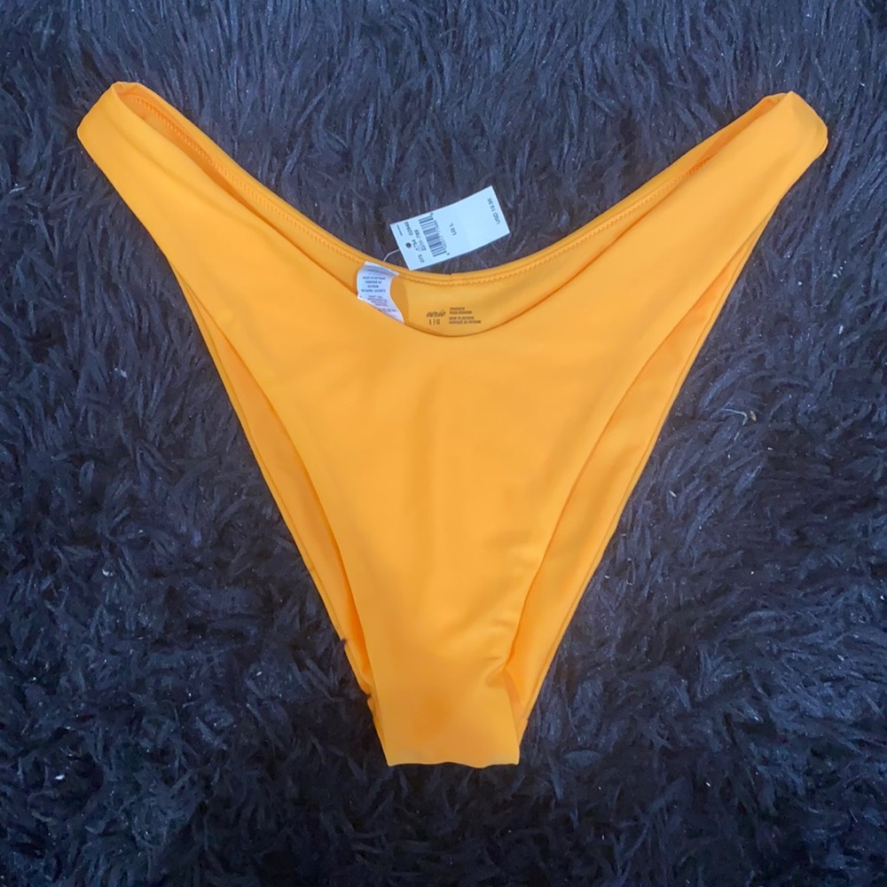 Neon High cut cheeky aerie bikini bottoms